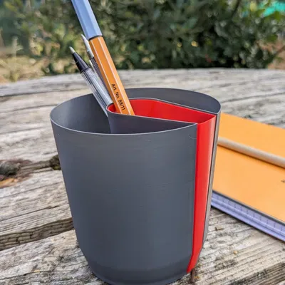 Giá đỡ bút hai phần kiểu dáng hiện đại