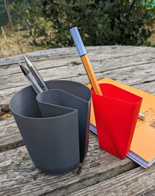 Giá đỡ bút hai phần kiểu dáng hiện đại - Image 3