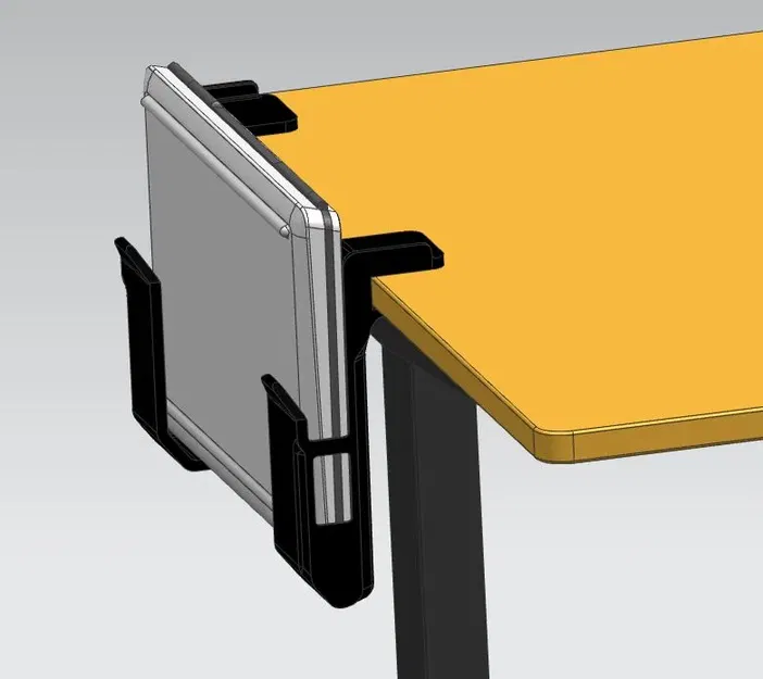 Giá treo laptop bên cạnh bàn làm việc - Image 1