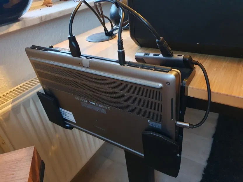 Giá treo laptop bên cạnh bàn làm việc - Image 3