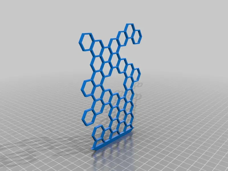 Giá đỡ bông tai hình lục giác tổ ong - Image 3