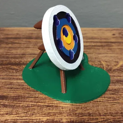 Giá Đựng Bút Hình Bia Bắn Cung