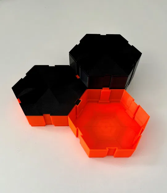 Hệ thống khay lục giác tối ưu để sắp xếp linh kiện nhỏ - Image 1