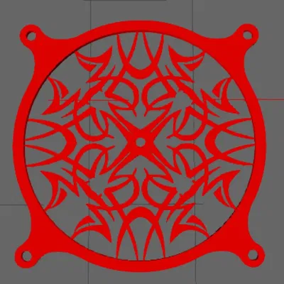 Lưới quạt tuyết 120mm cho máy tính