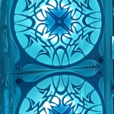 Lưới quạt tuyết 120mm cho máy tính