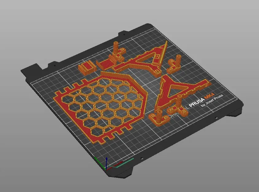 Bộ dụng cụ vận chuyển cho máy in 3D Original Prusa MK4 - Image 2