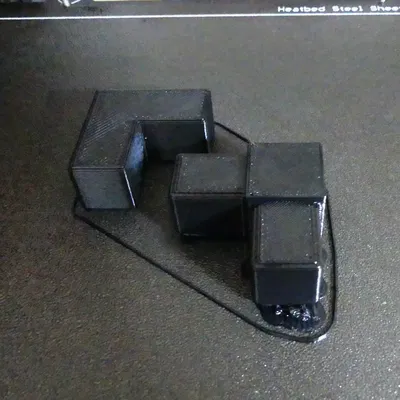 Kết nối cạnh cho ống vuông 20 x 20 x 1,5 mm
