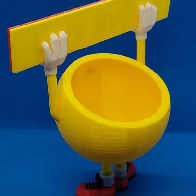 Cốc dễ thương với các biểu ngữ khác nhau cho in 3D