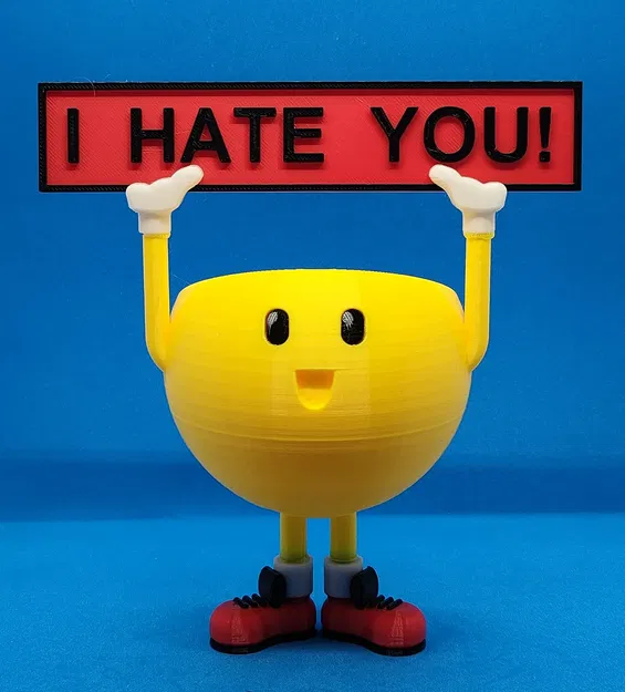 Cốc dễ thương với các biểu ngữ khác nhau cho in 3D - Image 4