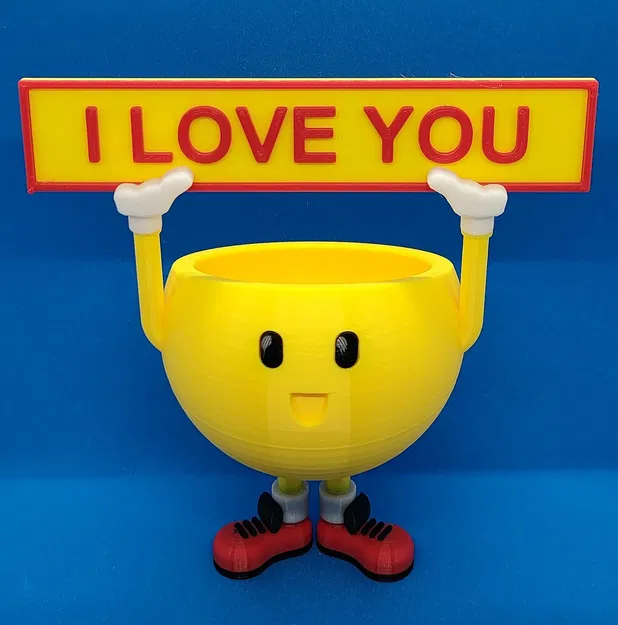 Cốc dễ thương với các biểu ngữ khác nhau cho in 3D - Image 6