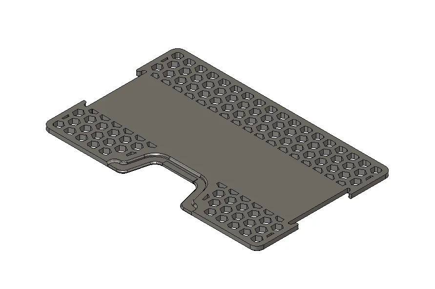 Ví đựng tiền V2 với họa tiết tổ ong - Image 1