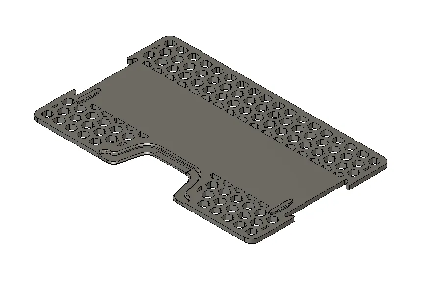 Ví đựng tiền V2 với họa tiết tổ ong - Image 2