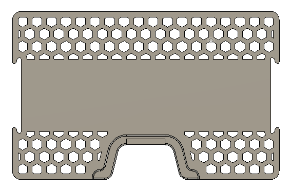 Ví đựng tiền V2 với họa tiết tổ ong - Image 3