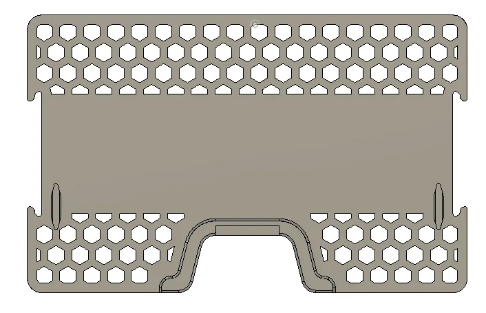 Ví đựng tiền V2 với họa tiết tổ ong - Image 4