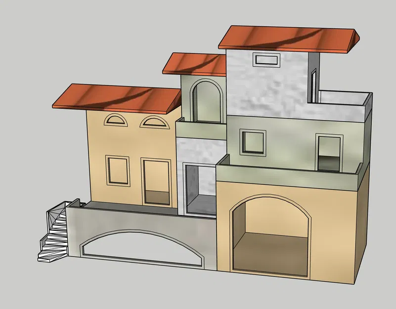 Nhà mô hình cho bối cảnh Giáng sinh GT 23 - Image 2