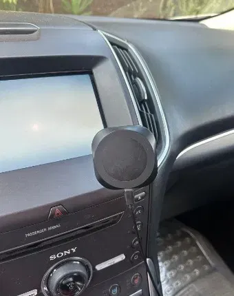 Giá đỡ điện thoại ô tô với đầu bóng 17mm - Image 2