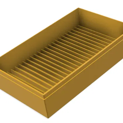 Hộp để lưu trữ mẫu filament in 3D