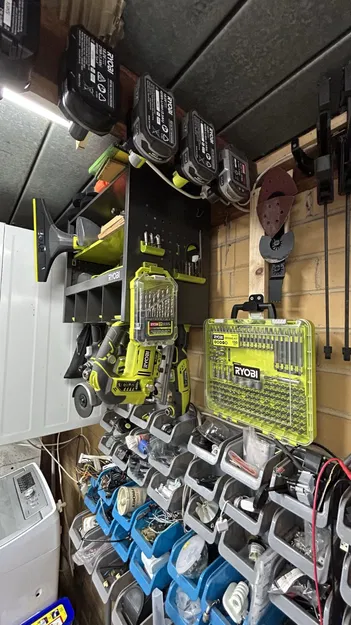 Giá đỡ bit khoan và vít Ryobi cho đơn vị lưu trữ - Image 9