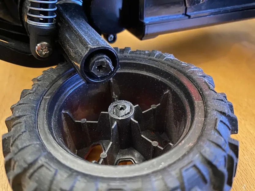 Trục trước và sau cho xe điều khiển từ xa RUDE - Image 2