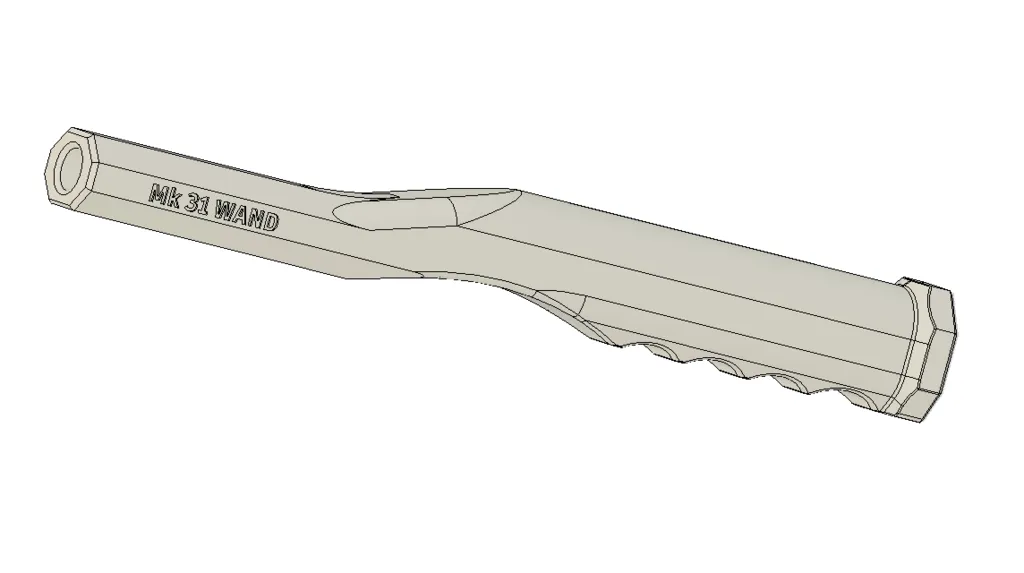 Súng phun foam Mk31 - Wand in 3D - Image 1