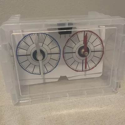 Đồng hồ đo thời gian kiểu analog cho trò chơi King Of the Hill