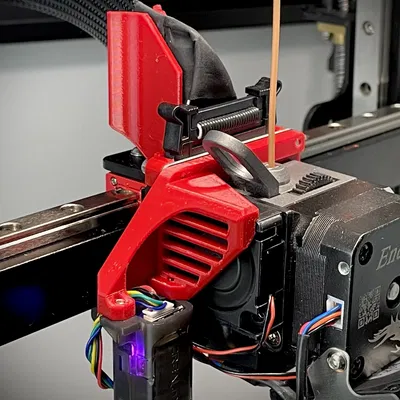 Giá đỡ đầu dò X45 Sprite CR Touch với độ lệch Y-Offset 0mm cho...