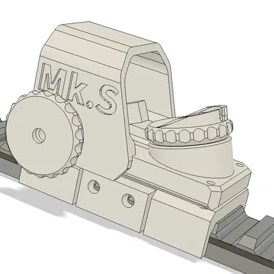 **Thước ngắm điều chỉnh NERF Mk S - “Meaker Peaker”**