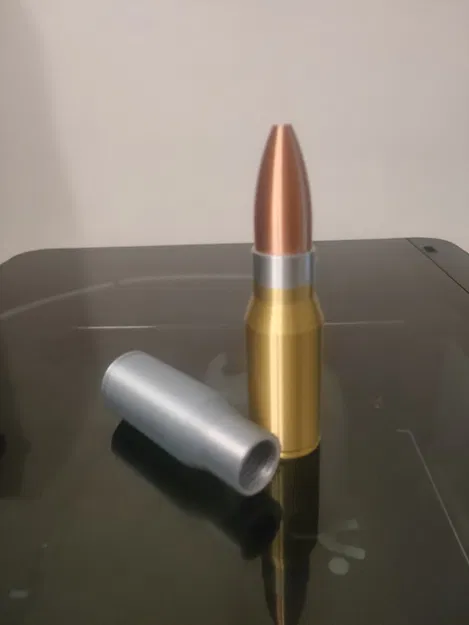 Bình chứa đạn EDC với lỗ gắn dây xích - Image 1