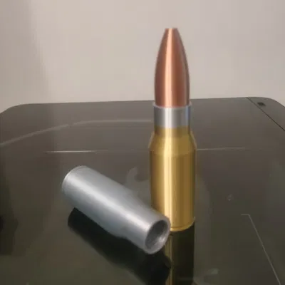 Bình chứa đạn EDC với lỗ gắn dây xích