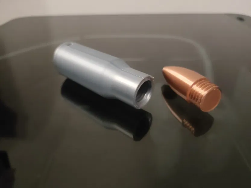 Bình chứa đạn EDC với lỗ gắn dây xích - Image 3