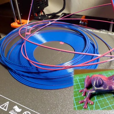 Filament đa màu sắc dễ dàng cho máy in 3D