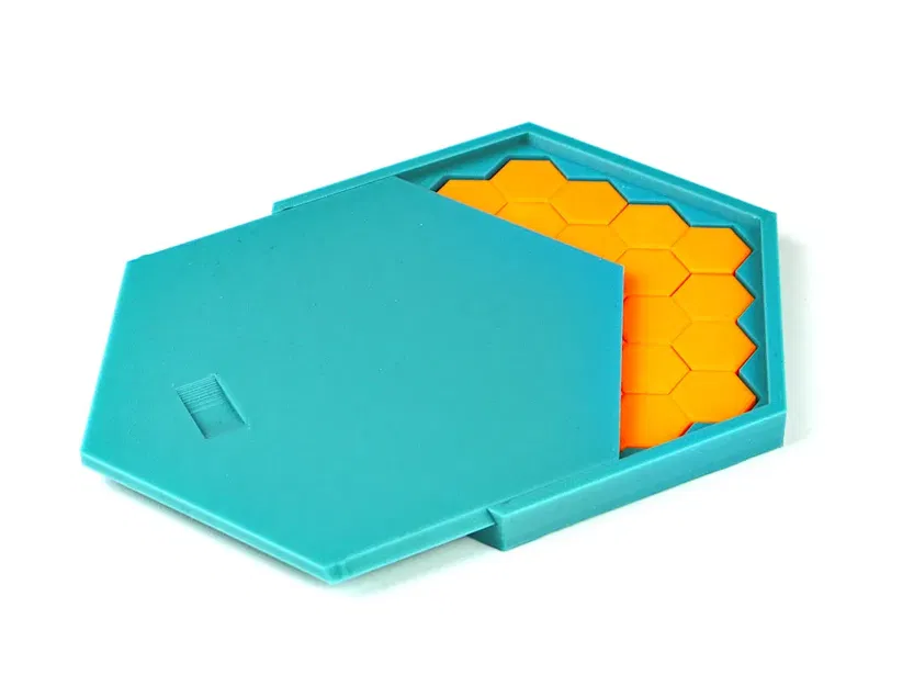 Đồ chơi xếp hình Tetrahex trong hộp trượt - Image 1