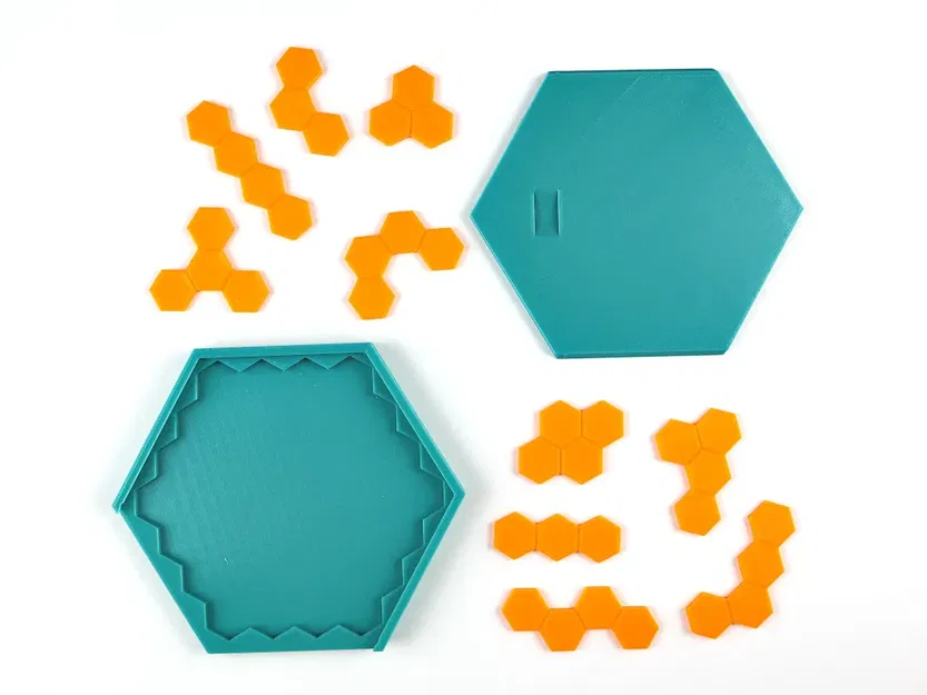 Đồ chơi xếp hình Tetrahex trong hộp trượt - Image 3