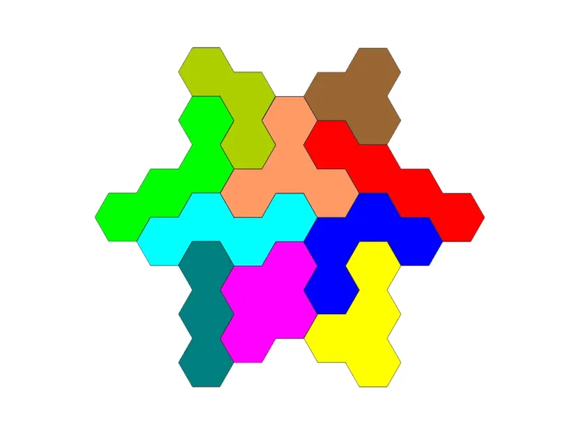 Đồ chơi xếp hình Tetrahex trong hộp trượt - Image 8