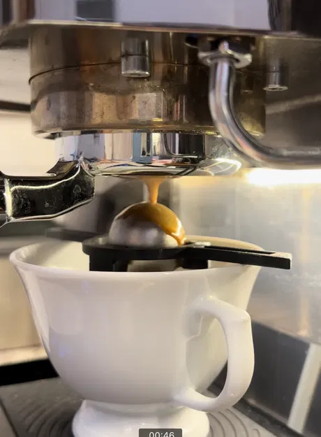 Thiết bị làm lạnh chiết xuất espresso hỗ trợ cầu inox 3cm - Image 1