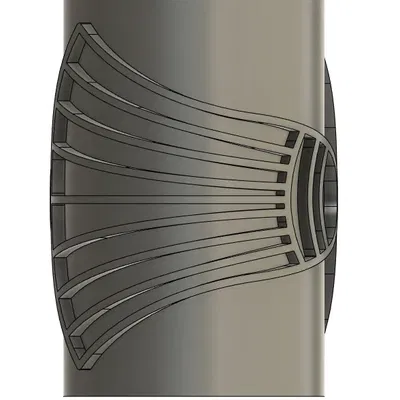 Công cụ tạo kết cấu gốm sứ hình cuộn Ai Cập