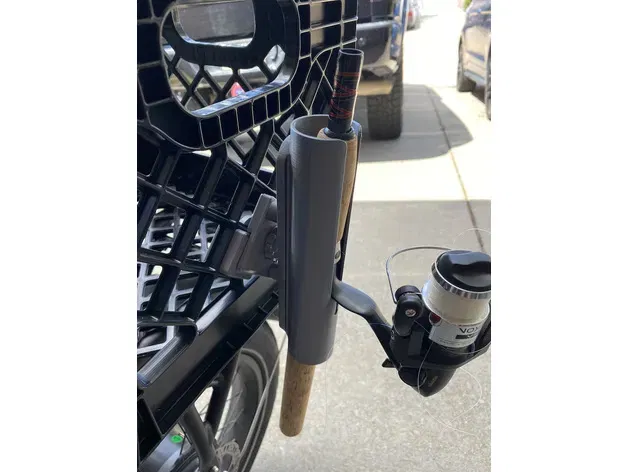 Giá đỡ cần câu cá gắn vào thùng sữa từ The Container Store - Image 2