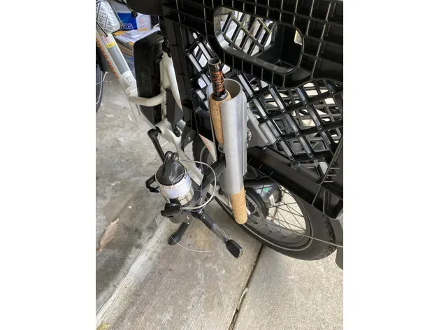 Giá đỡ cần câu cá gắn vào thùng sữa từ The Container Store - Image 3