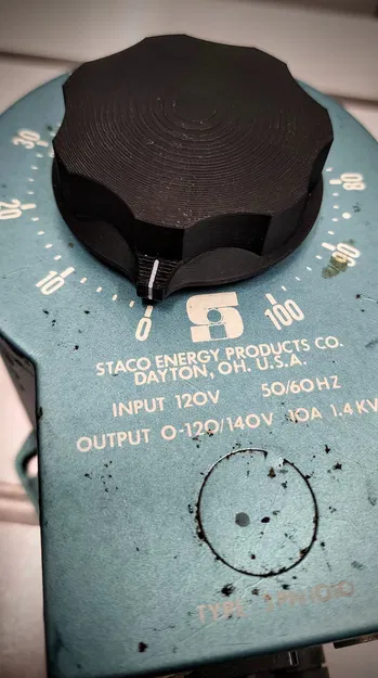 Núm điều chỉnh biến áp Staco 3PN1010 thay thế - Image 1