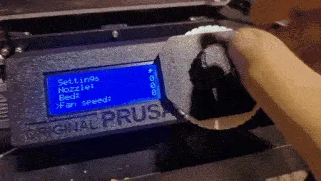 Bộ nâng núm điều chỉnh cho Prusa mk3s+ - Image 1