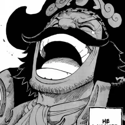 Nhân vật Gol D Roger trong One Piece với phong cách độc đáo