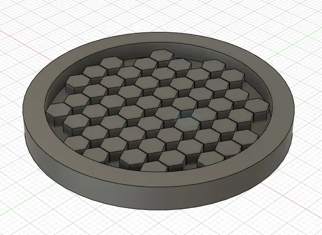 Đế lót ly thiết kế tổ ong tự làm - Image 1