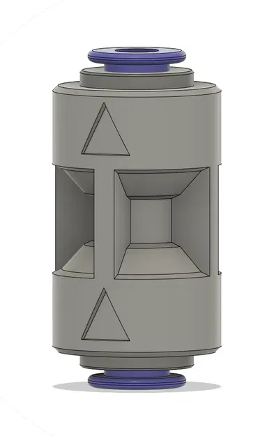 Khớp nối ống PTFE sử dụng đầu nối ECAS04 - Image 1