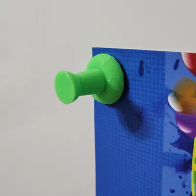 Đinh ghim từ tính với nam châm Ø10mm x 3mm