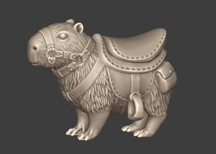 Bạn đồng hành Capybara trong loạt mô hình thú cưng - Image 3