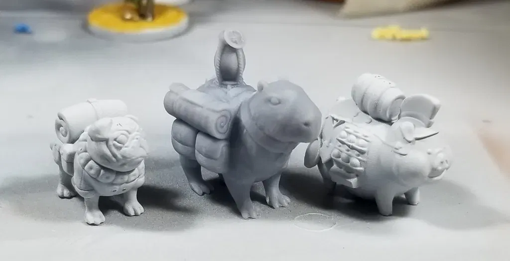 Bạn đồng hành Capybara trong loạt mô hình thú cưng - Image 6