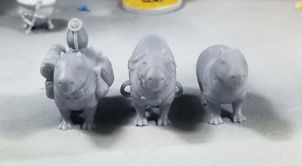 Bạn đồng hành Capybara trong loạt mô hình thú cưng - Image 7