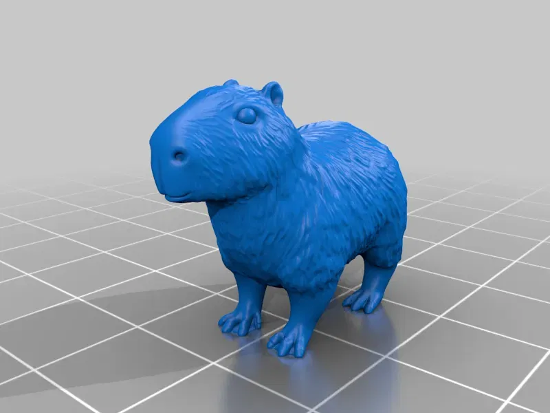 Bạn đồng hành Capybara trong loạt mô hình thú cưng - Image 9