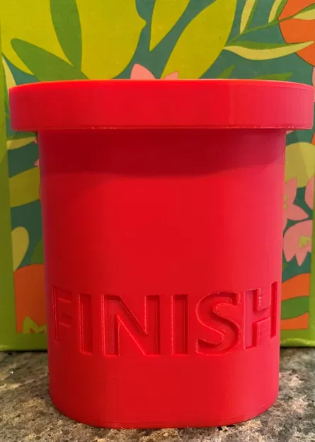 Cốc hoàn thiện đá cẩm thạch với giá đỡ từ tính - Image 3