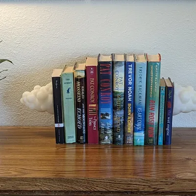 Giá đỡ sách mây bay đơn giản